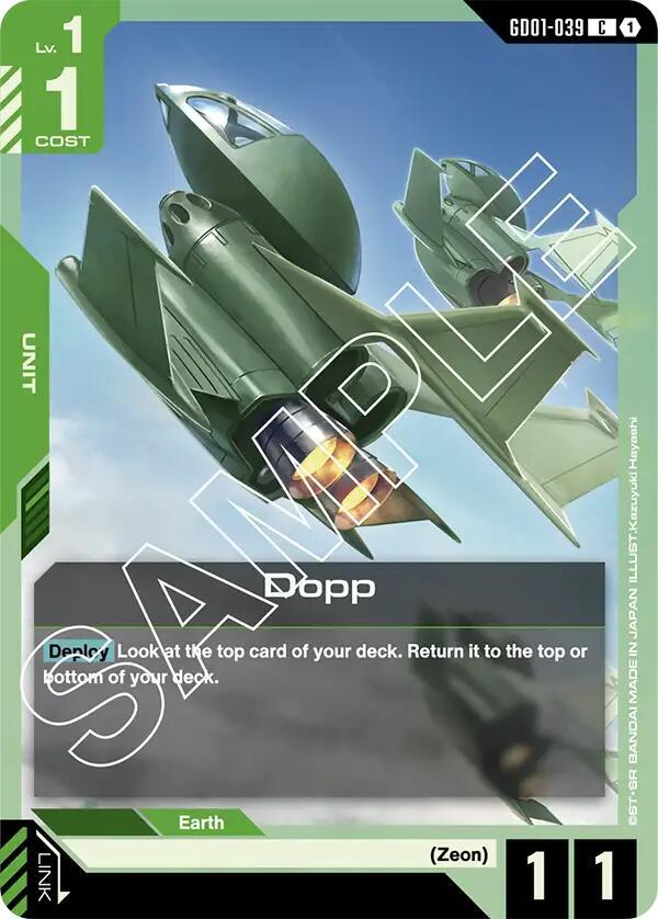 Dopp - Newtype Rising - Gundam Card Game - TCGplayer.com