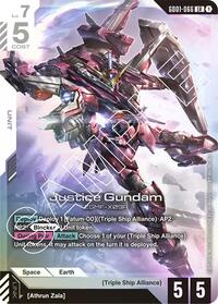 Justice Gundam - Newtype Rising - Gundam card