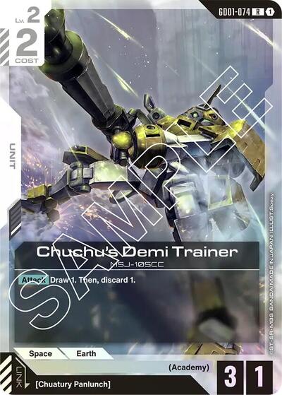 Chuchu's Demi Trainer card