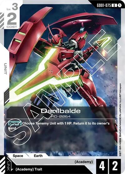 Darilbalde card