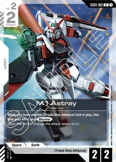 M1 Astray card