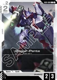 Beguir-Pente - Newtype Rising - Gundam card