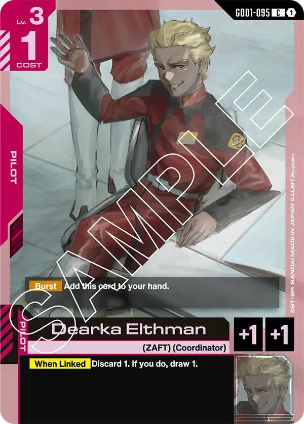 Dearka Elthman - Newtype Rising - Gundam Card Game - TCGplayer.com