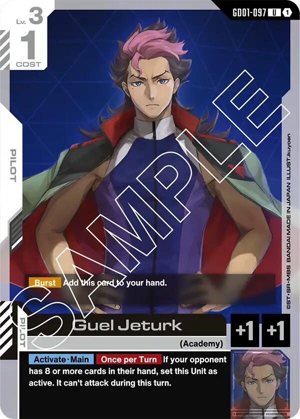 Guel Jeturk - Newtype Rising - Gundam Card Game - TCGplayer.com