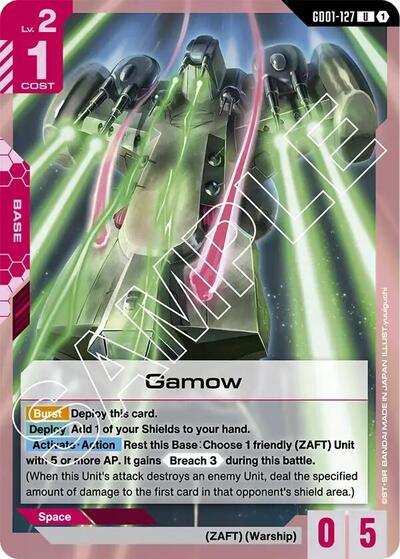 Gamow card