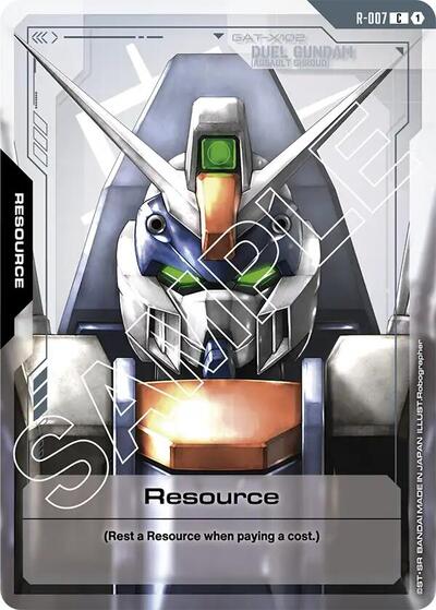 Resource (R-007) card