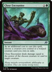 Close Encounter - Edge of Eternities - Magic: The Gathering card