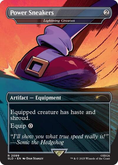 Power Sneakers Lightning Greaves