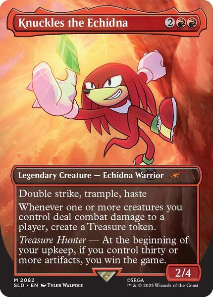 Knuckles the Echidna - Secret Lair Drop Series - magic