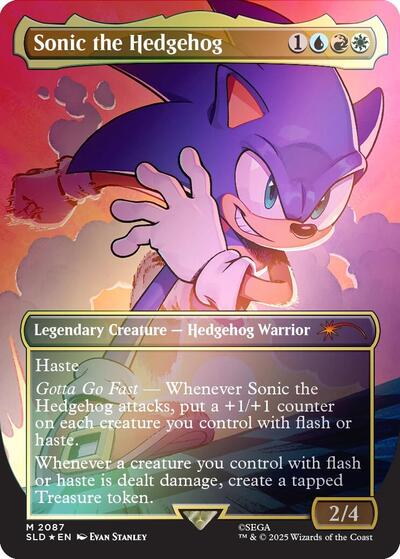 Sonic the Hedgehog Rainbow Foil