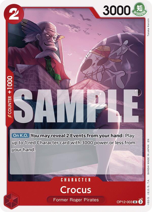 Crocus onepiece card