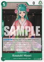 Kouzuki Hiyori - Legacy of the Master - One Piece Card Game