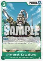 Shimotsuki Kouzaburou - Legacy of the Master - One Piece Card Game