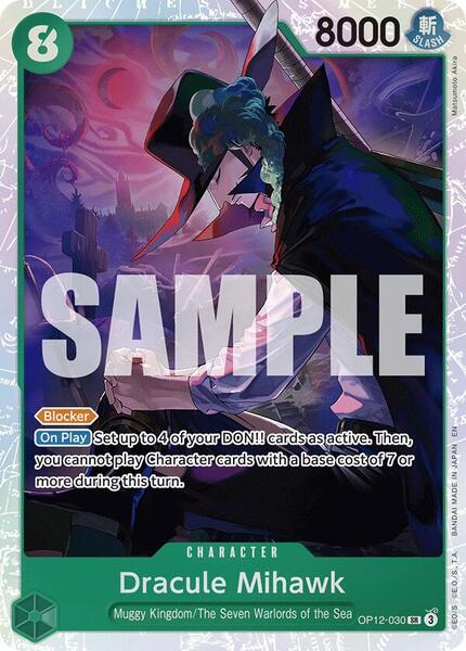 Dracule Mihawk - Legacy of the Master - One Piece Card Game