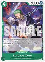 Roronoa Zoro (036) - Legacy of the Master - One Piece Card Game