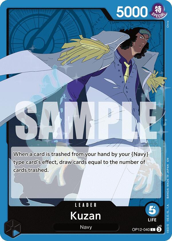 Kuzan (040) - Legacy of the Master - One Piece Card Game