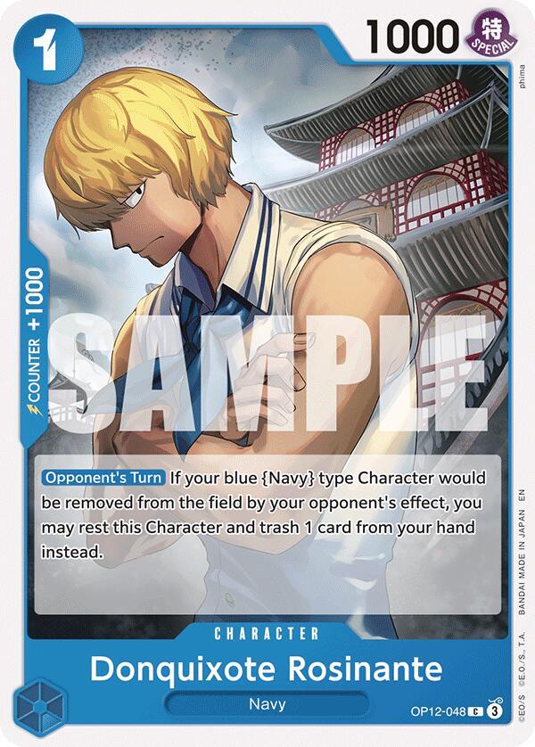 Donquixote Rosinante 048 onepiece card