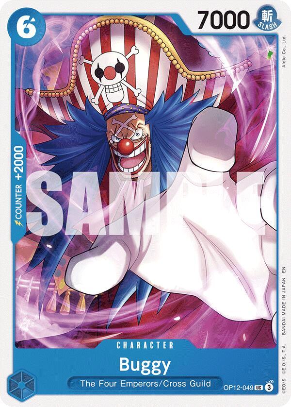ワンピース I204 RT- 49755 Buggy (049) - Legacy of the Master - One Piece Card Game