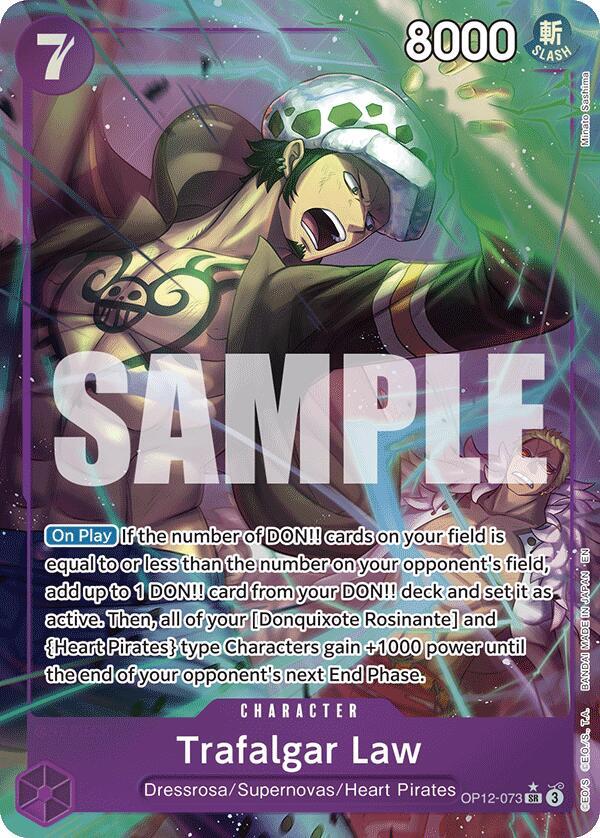 Trafalgar Law 073 Alternate Art onepiece card