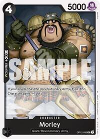 Morley - Legacy of the Master - One Piece card