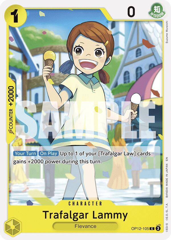 Trafalgar Lammy onepiece card