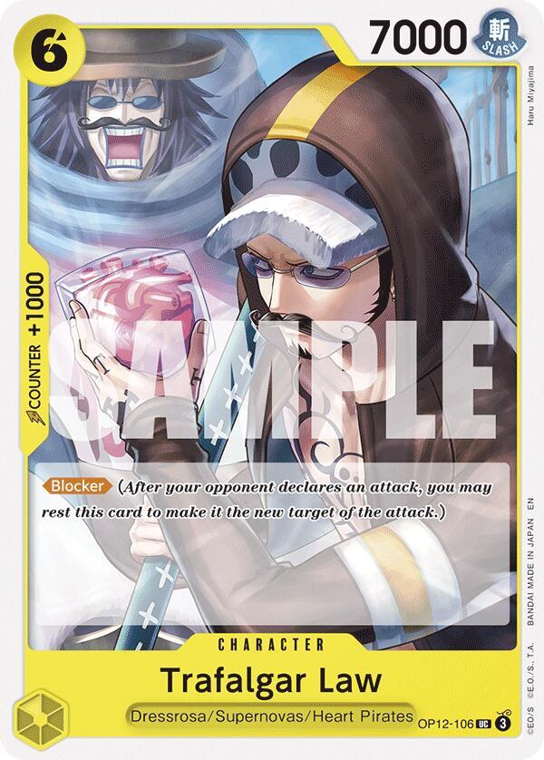 Trafalgar Law 106 onepiece card