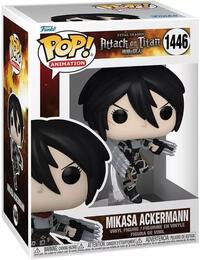 Attack on Titan: Mikasa Ackermann #1146 from Pop! Vinyl Pokemon card image