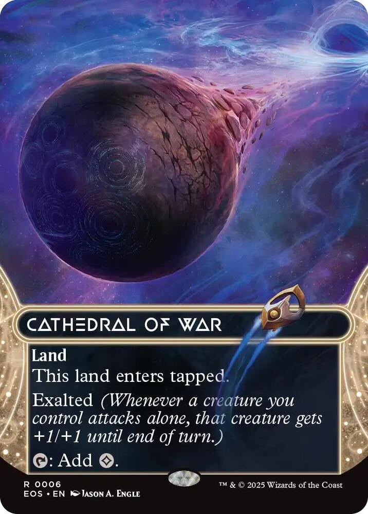 Cathedral of War (0006) (Borderless) - Edge of Eternities: Stellar