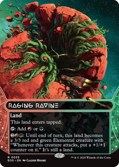 Raging Ravine 0035 Borderless