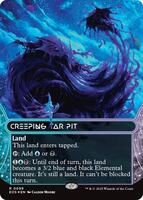 Creeping Tar Pit (0099) (Borderless) (Galaxy Foil) - Edge of