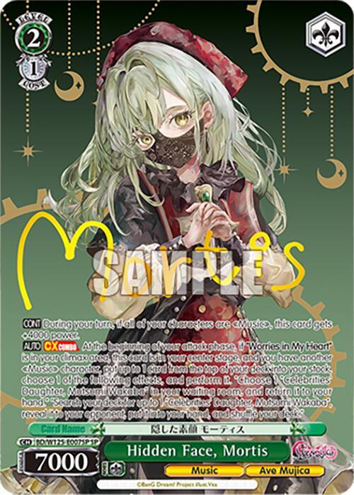 Hidden Face, Mortis (SP) - MyGO!!!!! x Ave Mujica - Weiss Schwarz