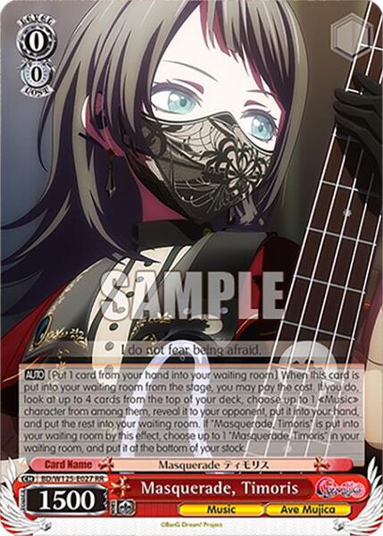 Collecting MyGO!!!!! x Ave Mujica Idol Cards In Weiss Schwarz