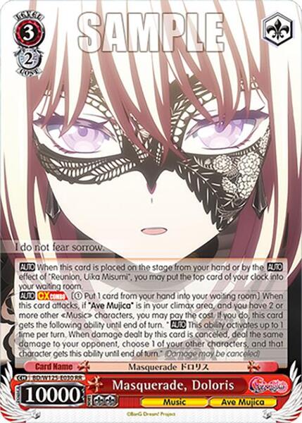 Collecting MyGO!!!!! x Ave Mujica Idol Cards In Weiss Schwarz