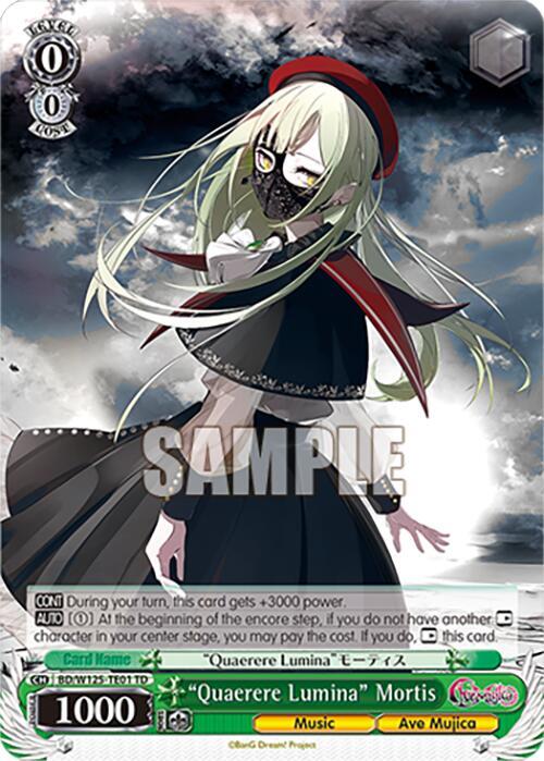 "Quaerere Lumina" Mortis