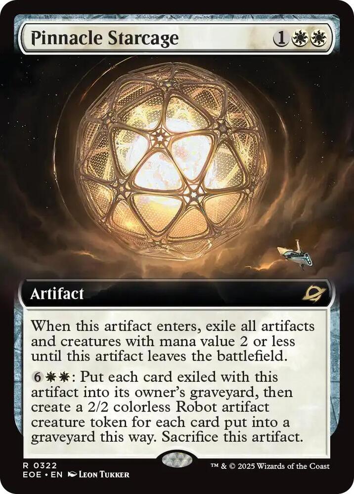 Pinnacle Starcage (Extended Art) - Edge of Eternities - Magic: The