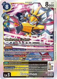Entermon - Cyber Eden Release Event Cards - Digimon card