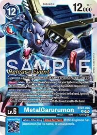 MetalGarurumon (Cyber Eden Release Event Cards)