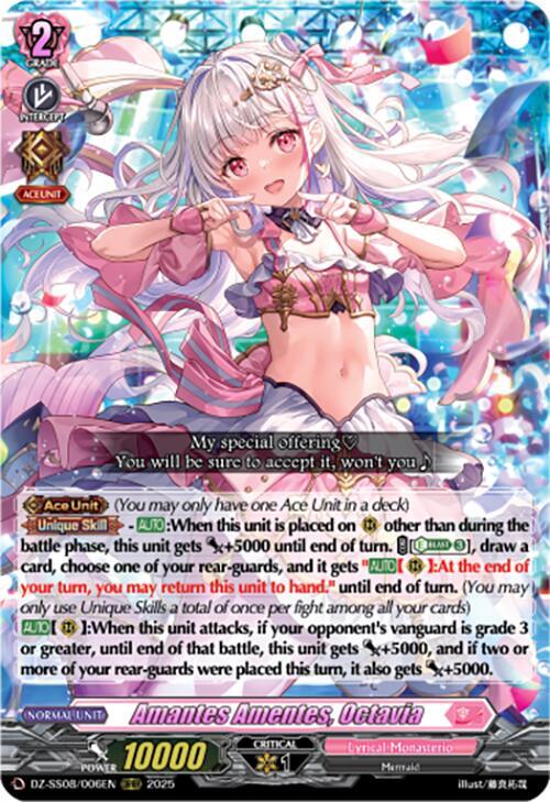 Amantes Amentes, Octavia - DZ-SS08: Festival Booster 2025