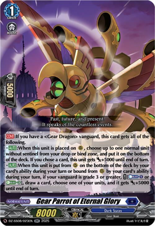 Gear Parrot of Eternal Glory - DZ-SS08: Festival Booster 2025