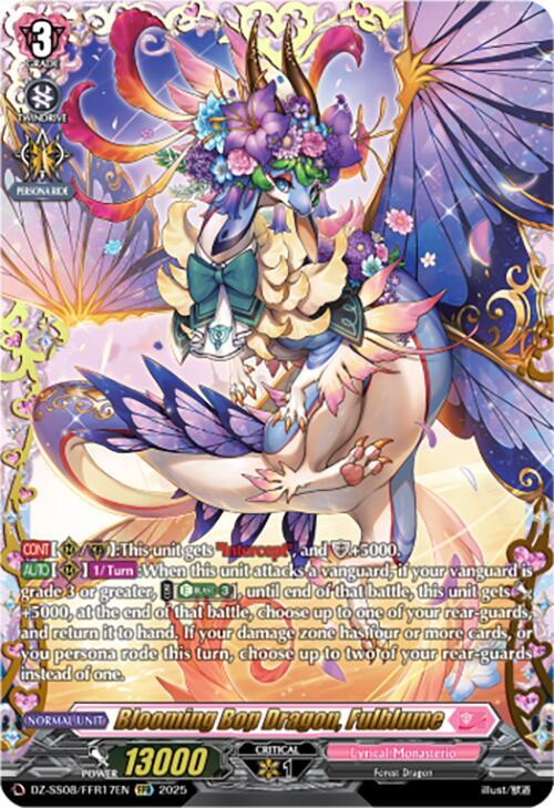Blooming Bop Dragon, Fulblume (FFR) - DZ-SS08: Festival Booster