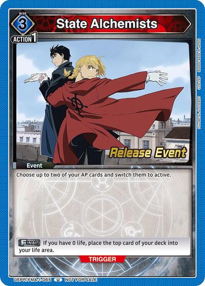 State Alchemists card