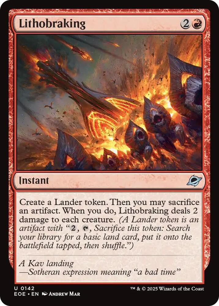 Lithobraking - Edge of Eternities - Magic: The Gathering