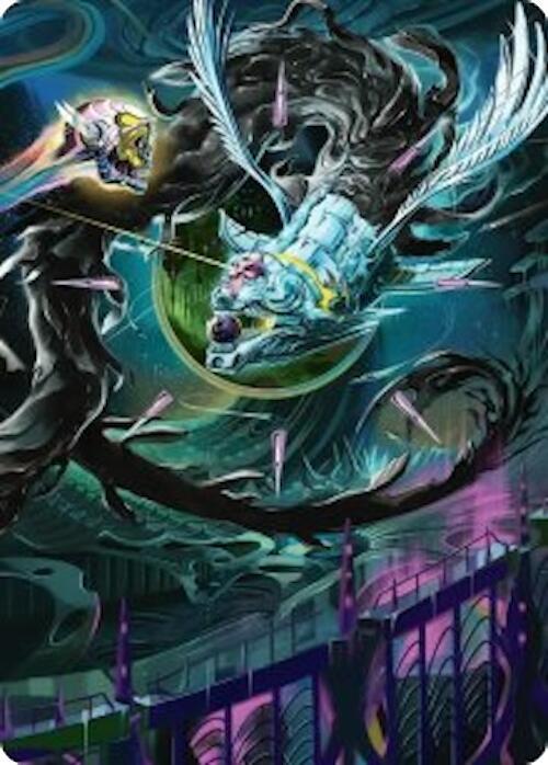 Quantum Riddler Art Card - Art Series: Edge of Eternities - Magic