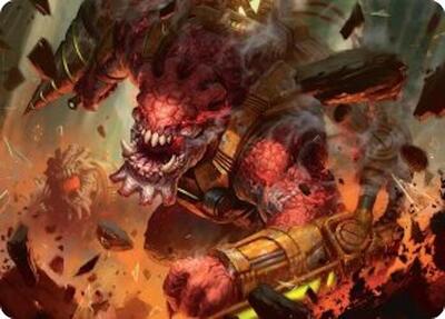 Full Bore Art Card