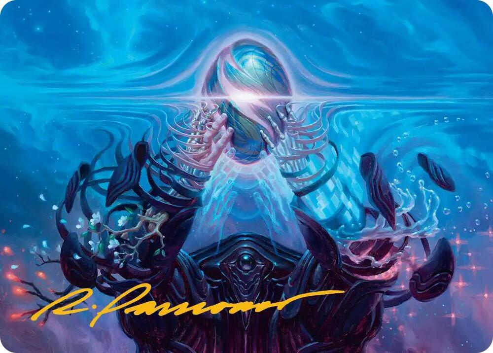 The Endstone Art Card (Gold-Stamped Signature) - Art Series: Edge