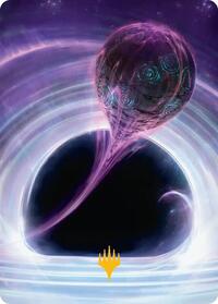 Susur Secundi, Void Altar Art Card (Gold-Stamped Planeswalker Symbol)