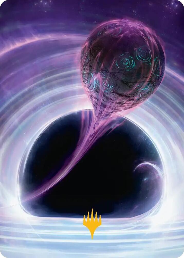 Susur Secundi, Void Altar Art Card (Gold-Stamped Planeswalker Symbol)