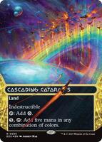 Cascading Cataracts (0095) (Borderless) (Galaxy Foil) - Edge of