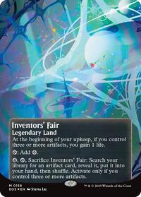 Inventors' Fair (0156) (Borderless) (Galaxy Foil)