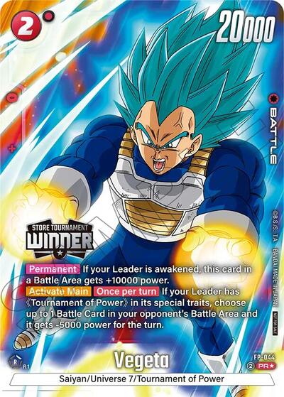 Vegeta - FP-044 (Tournament Pack -Winner- 07) card